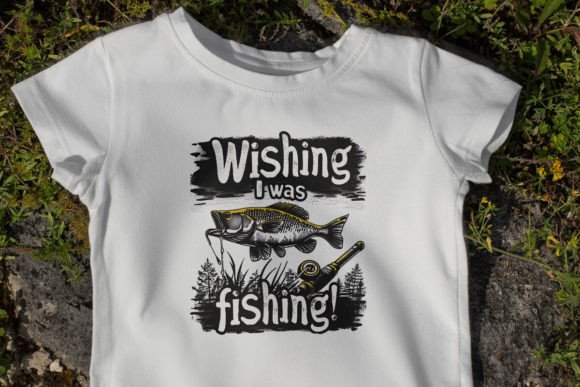 Download Wishing I Was Fishing Sublimation - Fishing sublimation Collection