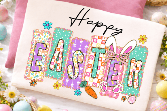 Download Preppy Easter Sublimation Design, Spring - Premium Bundle
