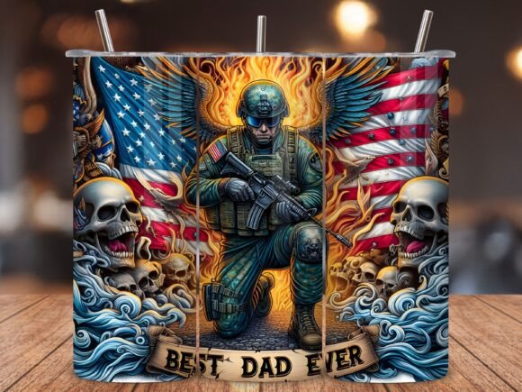 Download Usa Patriotic Tumbler Wrap Fathers Day - Patriotic tumbler Collection