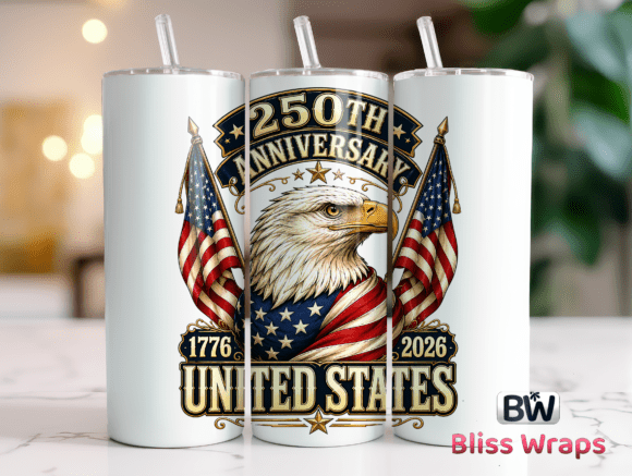 Download USA 250th Anniversary Patriotic Tumbler - Patriotic tumbler Collection